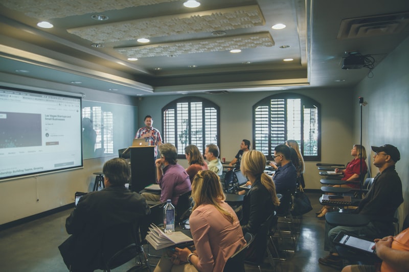 IT training classroom session